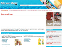 Tablet Screenshot of detergentsandsoaps.com